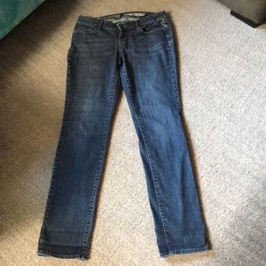 DKNY Mercer Skinny Jean, size 6 dark blue